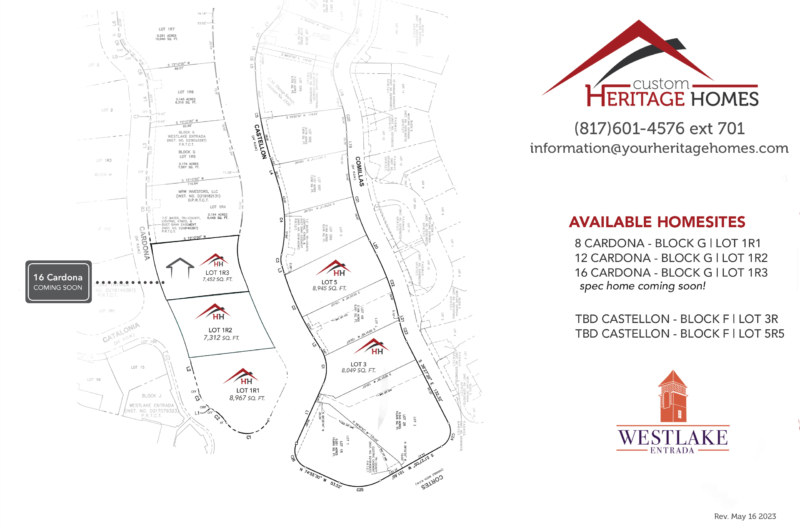 Westlake Entrada Heritage Homes